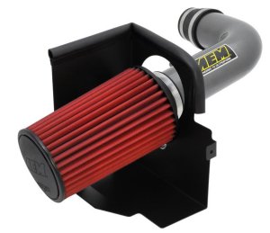 Jeep Wrangler Performance Air Intake - AEM Induction - Brute Force - Gunmetal Gray - `07-`11